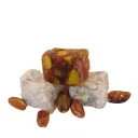 Lokum Çifte Kavrulmuş Antep Fıstıklı 300gr