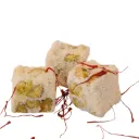 Lokum Çifte Kavrulmuş Antep Fıstıklı Safranlı 300gr